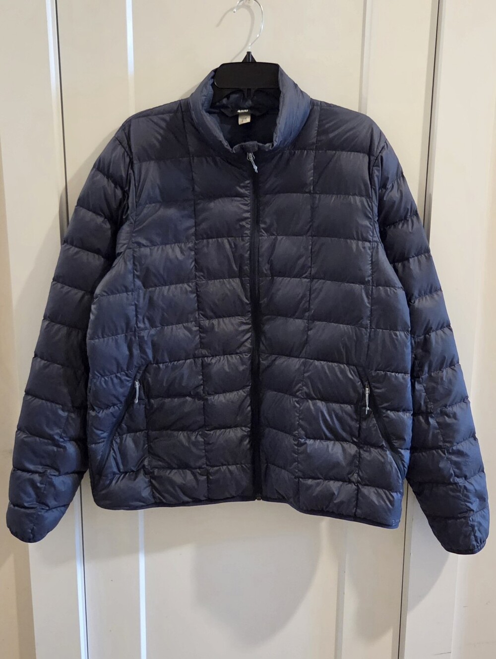 REI Co-op 650 Full-Zip 2.0 Quilted Down Jacket Navy - Size Large - Style 154167